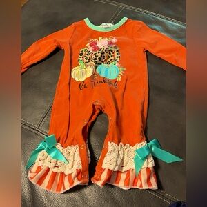 Fall baby girl outfit